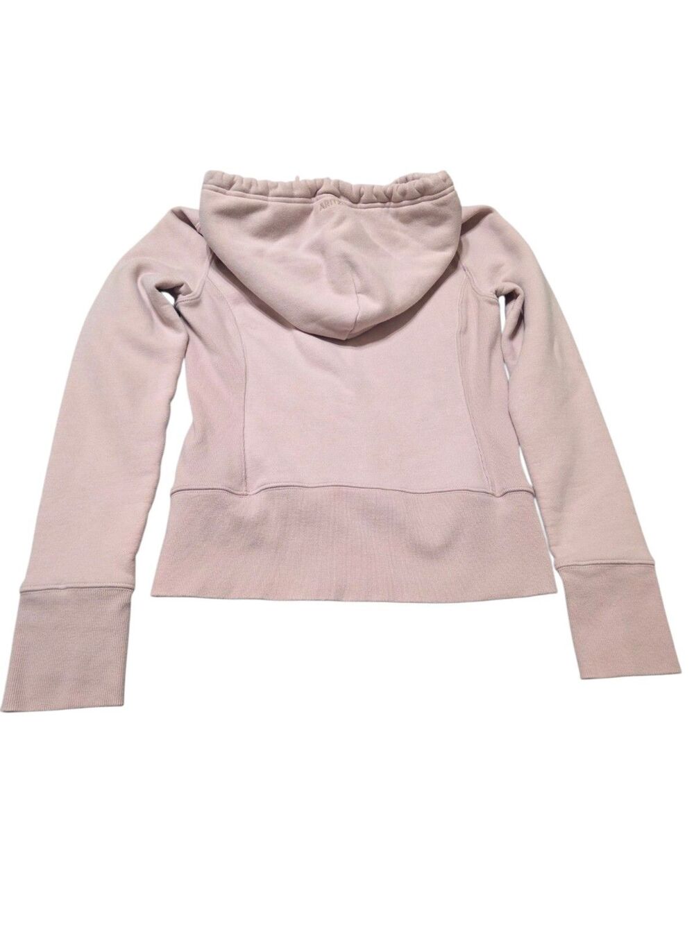 Aritzia Sweatfleece Cozy Fleece Snug Fit Zip Hoodie Bow Pink Women's S F14.5 - Picture 2 of 12